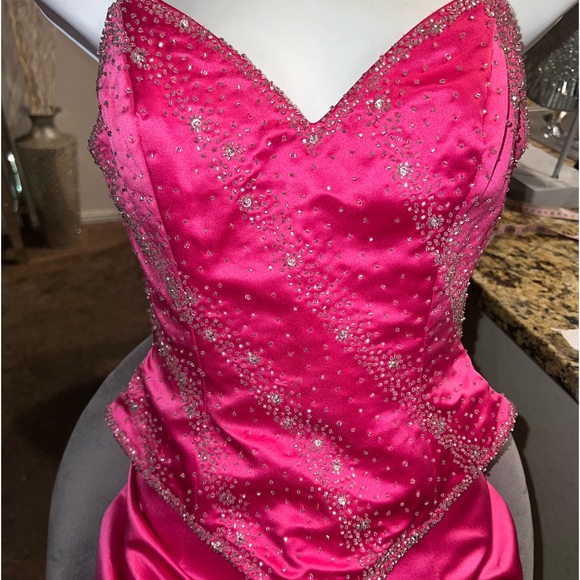 JASZ COUTURE BY ADAIGO BELLA 2-piece PINK SKIRT SET SIZE 4 - Picture 11 of 14